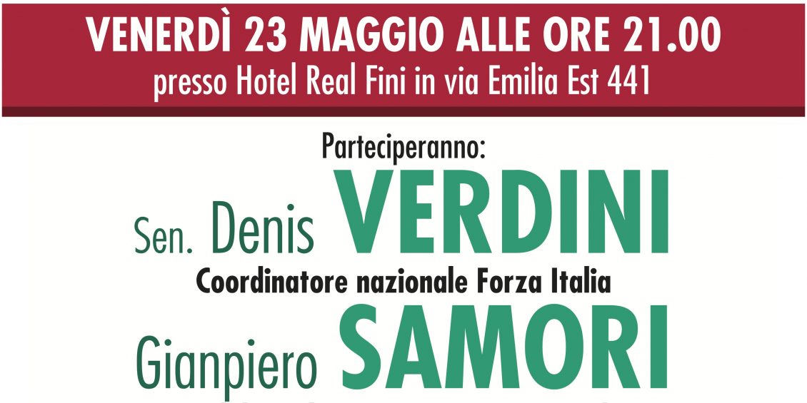 Festa chiusura campagna elettorale FORZA ITALIA, SAMORI