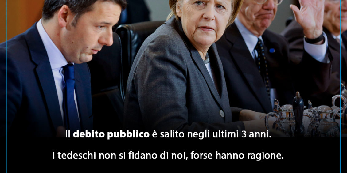 gianpiero Samorì Merkel tedeschi debito pubblico