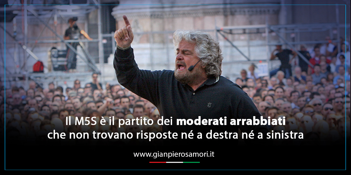 gianpiero Samorì sul Movimento 5 Stelle