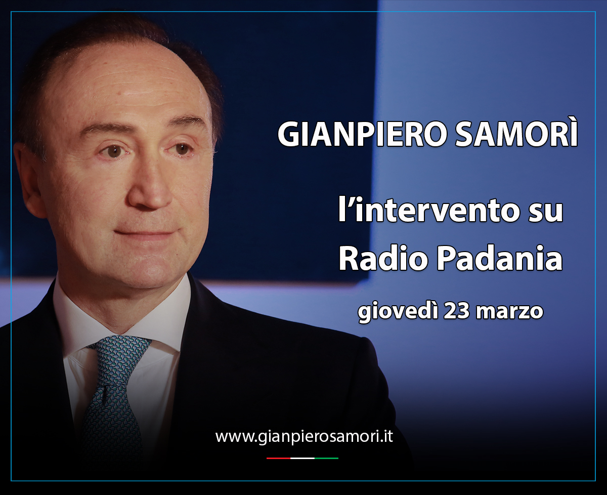 gianpiero Samorì Mir intervento radio Padania